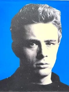 James Dean Embelished Silkscreen on Canvas Rare by Steve Kaufman w COA - Picture 1 of 3