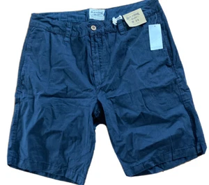 OLDE SCHOOL BRAND Shorts Size 34 Blue Classic Inseam 10” - Picture 1 of 7