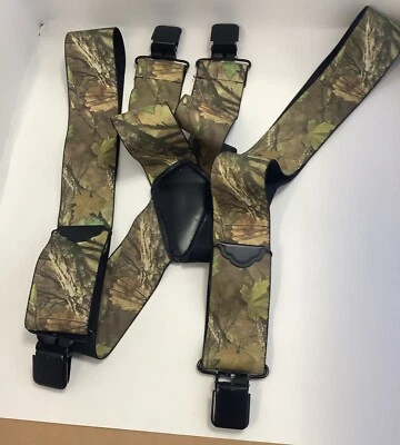 Tirantes Camuflaje, 2" Ancho, 42" Largo, Clip Usado Gran Forma Foto 1 de 4