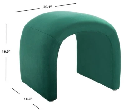 Safavieh KIBO OTTOMAN，降价2172755174 OTT1300D — 第 1/4 张图片