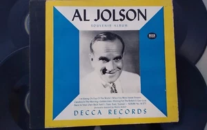 Al Jolson 78rpm Set Decca Records #A-575 Souvenir Album - Picture 1 of 5