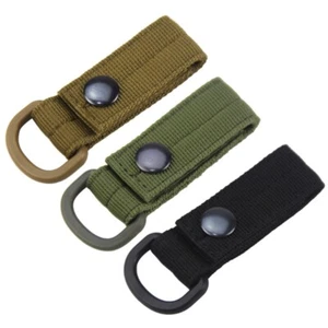5 Pcs Belt Carabiner Nylon Strap with D Rings Carabiner Strap - Picture 1 of 11