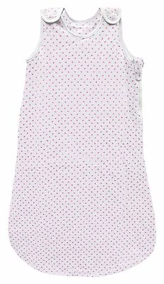 MY LITTLE WORLD Baby rosa Herzen Schlafkapsel 6-18 Monate