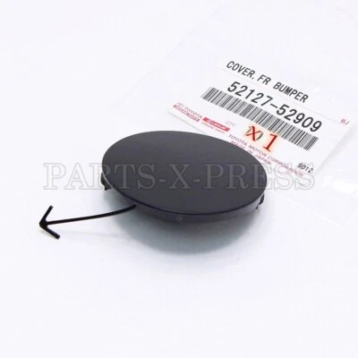 PARAGOLPES DELANTERO ORIGINAL OEM TOYOTA YARIS 2007-2008 GANCHO DE REMOLQUE CUBIERTA DE OJO 52127-52909 Foto 1 de 4