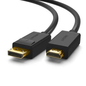 UGREEN DP IN To HDMI OUT 4K/60HZ Gold Plated 2M Cable - Picture 1 of 6