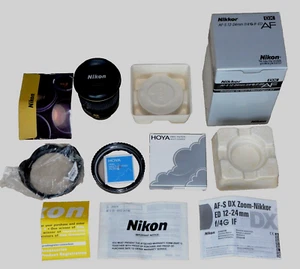 MINT NIKON NIKKOR AF-S DX 12mm-24mm f/4G IF-ED LENS G-TYPE ULTRA WIDE ZOOM JAPAN - Picture 1 of 19