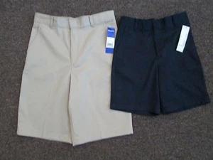 Jungen Shorts George Bermuda marineblau khaki 7 8 10 14 Husky 16 18 vorne flach - Bild 1 von 10