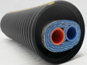 60 Ft of Commercial Grade EZ Lay Three Wrap Insulated 1" Pex AL Pex Tubing - Picture 1 of 3