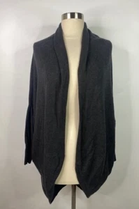 Chico’s Rabbit Hair Cotton Cocoon Long Sleeve Open Cardigan Size M - Picture 1 of 8