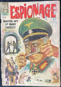 Espionnage #1 One-Shot Dell 1964 Master Spy Of Many Faces Seconde Guerre mondiale - Photo 1/1