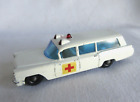 Vtg Mbx Lesney England Diecast 1965 #54 Cadillac Ambulance Excellent Condition