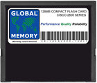 128MB COMPACT FLASH CARD MEMORY FOR CISCO 2800 SERIES ROUTERS ( MEM2800-128CF )