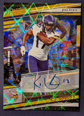 2022 Prestige Xtra Points Gold AUTOGRAPH KJ Osborn (#50/50)  VIKINGS (FREE S/H) - Image 1 of 2