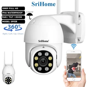 Camera WiFi CCTV 1080P FHD 360° IP Security Cam Night Vision Two-Way Voice - Picture 1 of 9