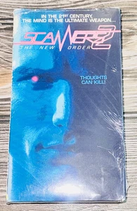 Scanners 2 The New Order VHS David Hewlett, Deborah Raffin, Yvan Ponton - Imagen 1 de 2