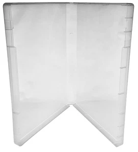 10 Clear Storage Cases 21mm for Rubber Stamps No Tabs (No Hub) - Picture 1 of 1