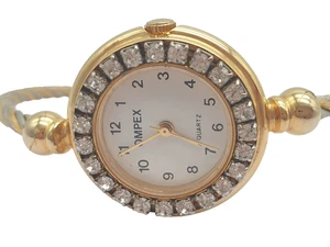 Orologio da polso donna Ompex acciaio inox quarzo / placcato oro / 17 cm - Foto 1 di 3