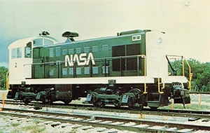 NASA Nummer 2 Raketentransport Alco S-1 Cape Canaveral UNBENUTZT Vintage Postkarte - Bild 1 von 2