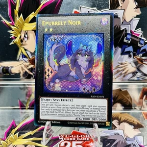Yugioh Epurrely Noir RA04-EN071 PUR 1st Ed Near Mint - Picture 1 of 2
