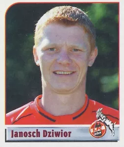 258 JANOSCH DZIWIOR # DEUTSCHLAND FC.KOLN STICKER PANINI BUNDESLIGA 2002 - Picture 1 of 1