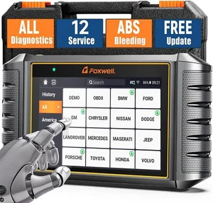 Foxwell NT726 Car Full System Diagnostic Scan Tool TPMS Injector Reset Scanner - Picture 1 of 11