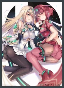 Xenoblade2 Doujin card sleeve " X valkyry GM09 HOMURA & HIKARI " Xenoblade - Picture 1 of 3