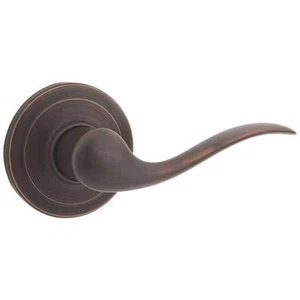 (2)-Kwikset Tustin Maniglia per porta manichino bronzo veneziano leva estraibile 788TNL RH 11P CP - Foto 1 di 1