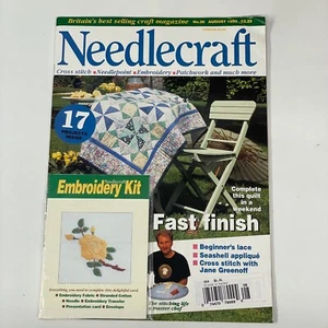 Needlecraft 17 Projekte Ideen August 1993 mit Stickpackung  - Bild 1 von 8
