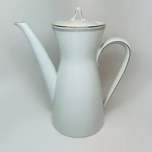 MCM ROSENTHAL Continental R962 MODERNA Forma 2000 CAFETERA BLANCA Y TAPA Alemania - Imagen 1 de 8