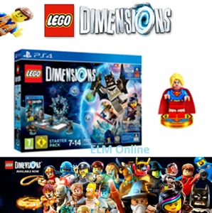 LEGO Dimensions PlayStation 4 Starter Pack Exclusivo Supergirl 71171: MUY RARO - Imagen 1 de 14