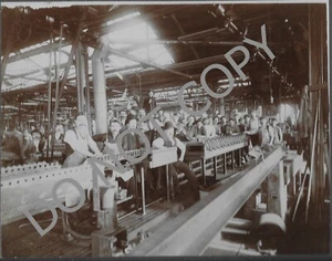 Antigua foto de tarjeta de gabinete eléctrico Westinghouse de 1898 # 20 - Imagen 1 de 2