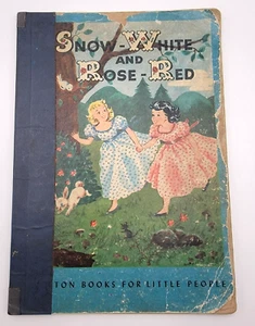 Snow White and Rose Red Maxton Books for Little People Vintage 1946 Ex Libras - Picture 1 of 10