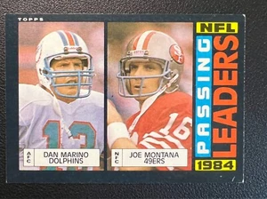 1985 Topps - #192 Joe Montana, Dan Marino - Bild 1 von 6