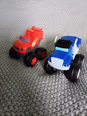 Slam And Go Blaze + Crusher - Blaze And The Monster Machines  - Image 1 of 4
