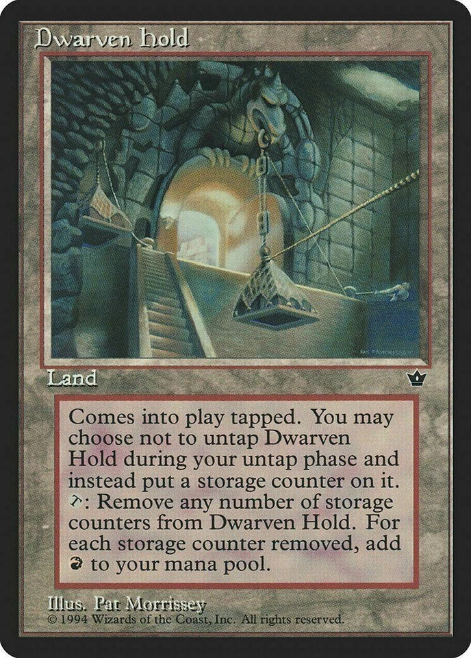 MTG MP Dwarven Hold Fallen Empires - Image 1 of 1