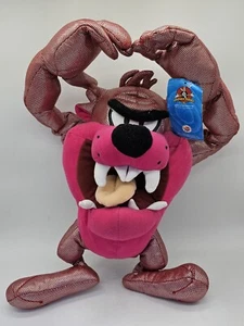 LOONEY TUNES TAZ - TASMANIAN DEVIL WARNER BROS, PLUSH 22 - Picture 1 of 3