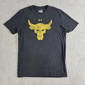 Under Armour Blood Sweat Respect T Shirt Bull Mens Size S Black - Picture 1 of 9