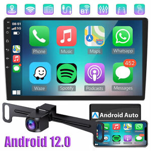 Android 12.0 Car Stereo Gps Navigation Radio Double 2Din Wifi 9 Inch Dsp CarPlay