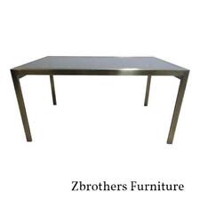Mastercraft Bronze Floating Cantilever Dining Room Conference Table Mid Century