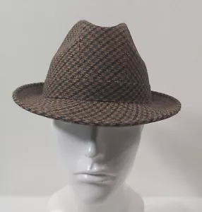 CAPPELLO UOMO PIED DE POULE LANA MADE IN ITALY MISURA 59 - Bild 1 von 5