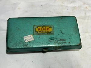 Vintage Box mit 42 Anderson & Forrester Messöffnungsbohrern - Bild 1 von 11
