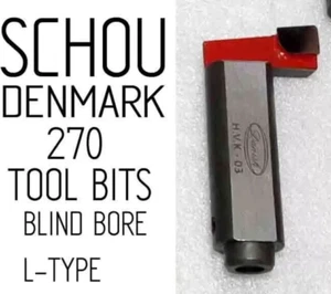 1X  SCHOU 270 DENMARK VERTICAL CYLINDER BORING TOOL BIT L TYPE 20x60 - Picture 1 of 2