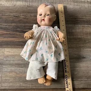 Vintage Babypuppe blinkende Puppe amerikanischer Charakter Pat. 2675644 - Bild 1 von 13
