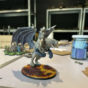 Chimera painted Warcry Slaves to Darkness AoS Beasts of Chaos mercenary - Picture 1 of 4