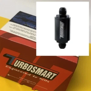 Turbosmart TS-0402-1131 8AN Inline fuel filter 10 micron Reusable -8AN Black - Picture 1 of 3