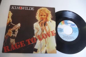 KIM WILDE 45T RAGE TO LOVE / PUTTY IN YOUR HANDS. 7" VINYL. FRENCH PRESS. - Imagen 1 de 3