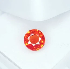 1.02 Ct Natural Padparadscha Sapphire Unheated Loose Certified Gemstone Sapphire - Picture 1 of 7