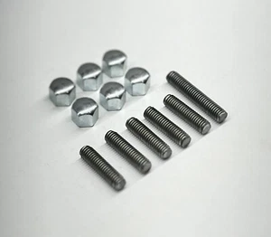 VW Bug Oil Drain Plate Stud And Nut Kit. Fits All Air-Cooled Engines 1200-1600 - Picture 1 of 1