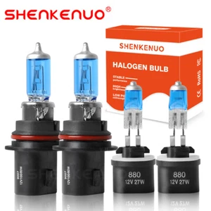 FOR Lincoln Navigator 2000 2001 2002 4X Halogen Headlight Fog Light Bulbs Kit - Picture 1 of 14