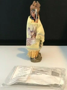 Ashton Drake Spirit of the Wolf "Guiding Spirit" Doll NIB w/COA - Picture 1 of 2
